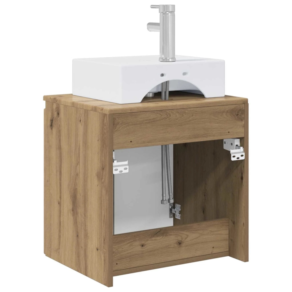 Mobile Lavabo da Parete Rovere Artigianale 49,5 x 41 x 62,5 cm 890421