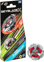 Beyblade X,Steel Samurai 4-80T,Booster pack, beyblade singolo,Hasbro,Eta 8+