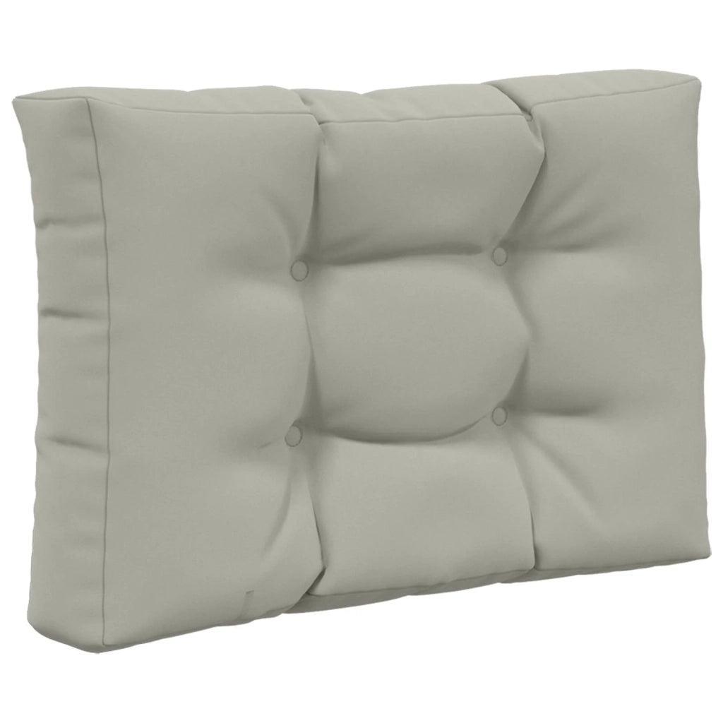 Cuscino per divano da esterno 3 pcs Grigio Poliestere 900762