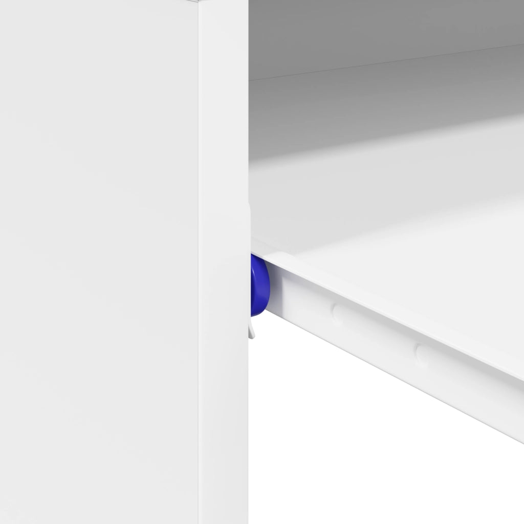 Scrivania per computer Bianco Legno ingegnerizzato Compatta