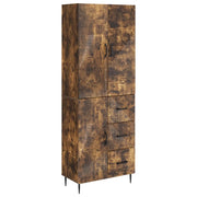 Set di armadi 2 pcs Rovere Fumo 66 x 34,5 x 89,5 cm