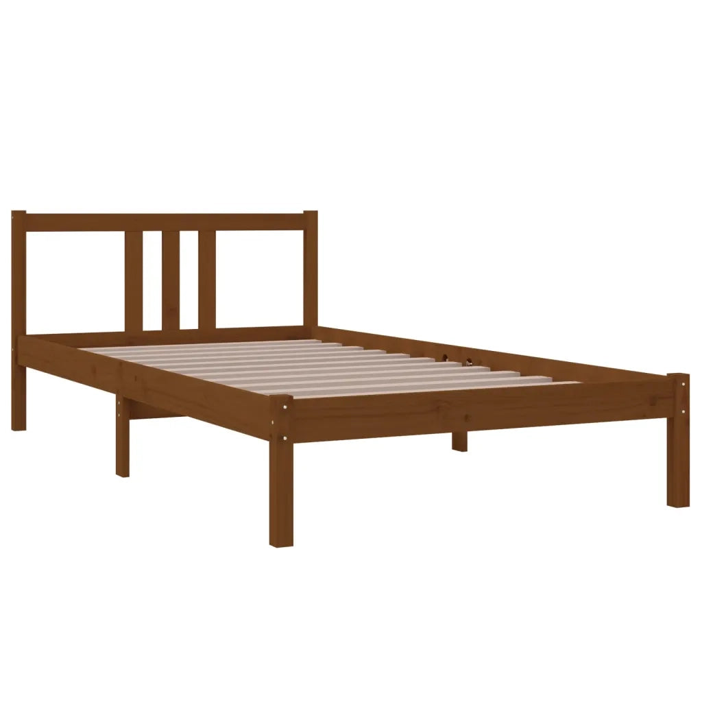 Giroletto senza Materasso Ambra in Legno Massello 100x200 cm 814877