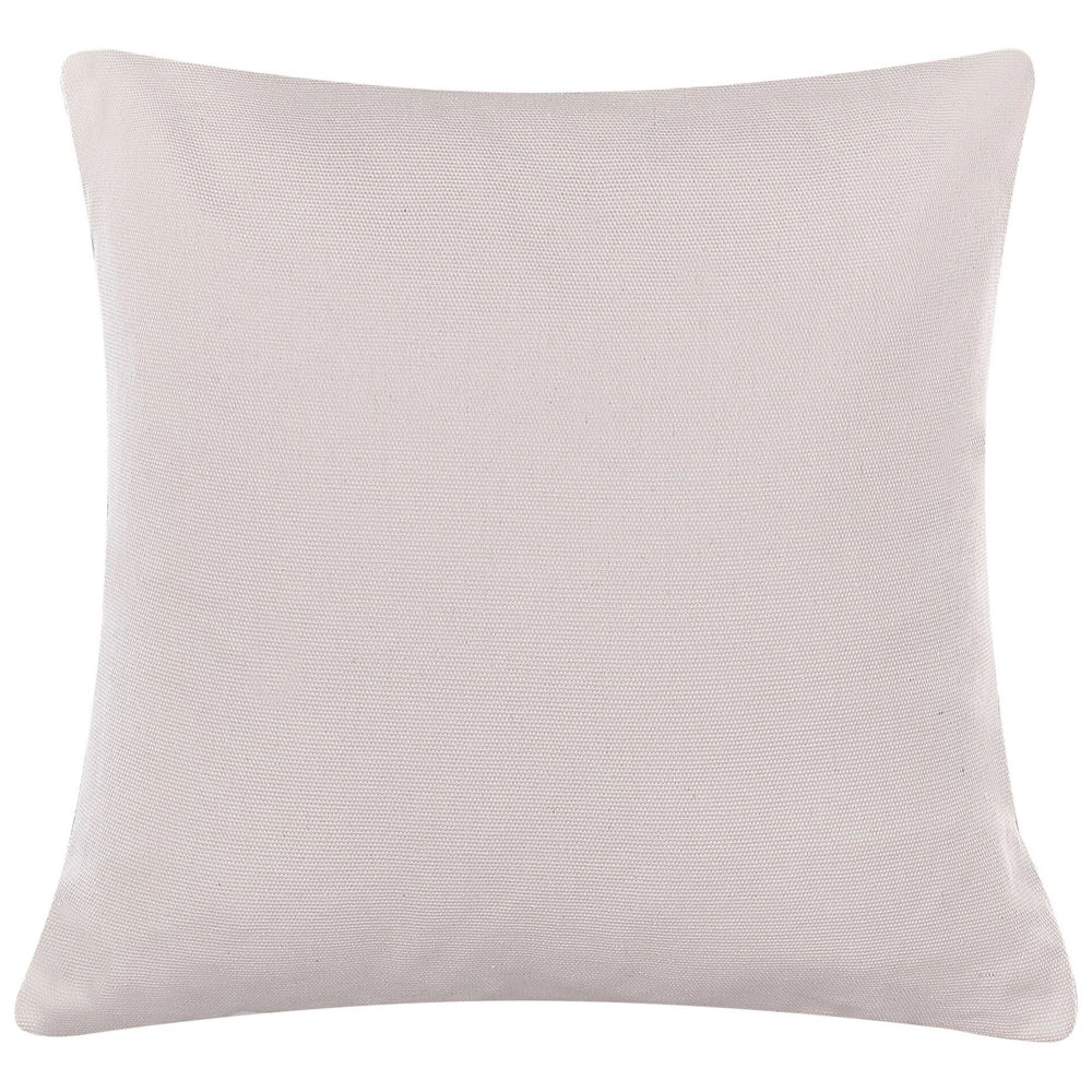 Set di 2 cuscini decorativi in cotone tortora stampa coniglietto pasquale 45 x 45 cm quadrati