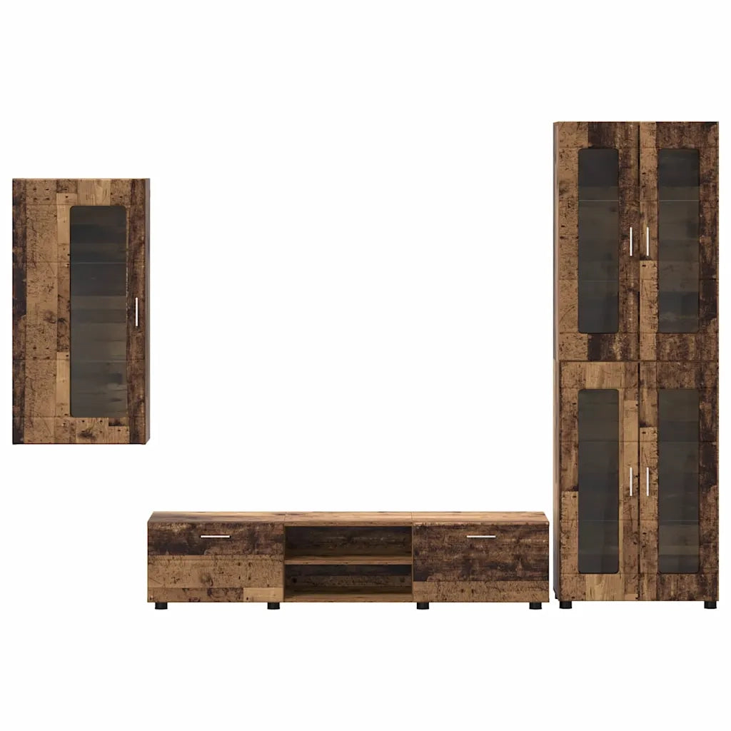 Set mobile TV FLORIN 3 pcs Legno vecchio Legno multistrato 3397952