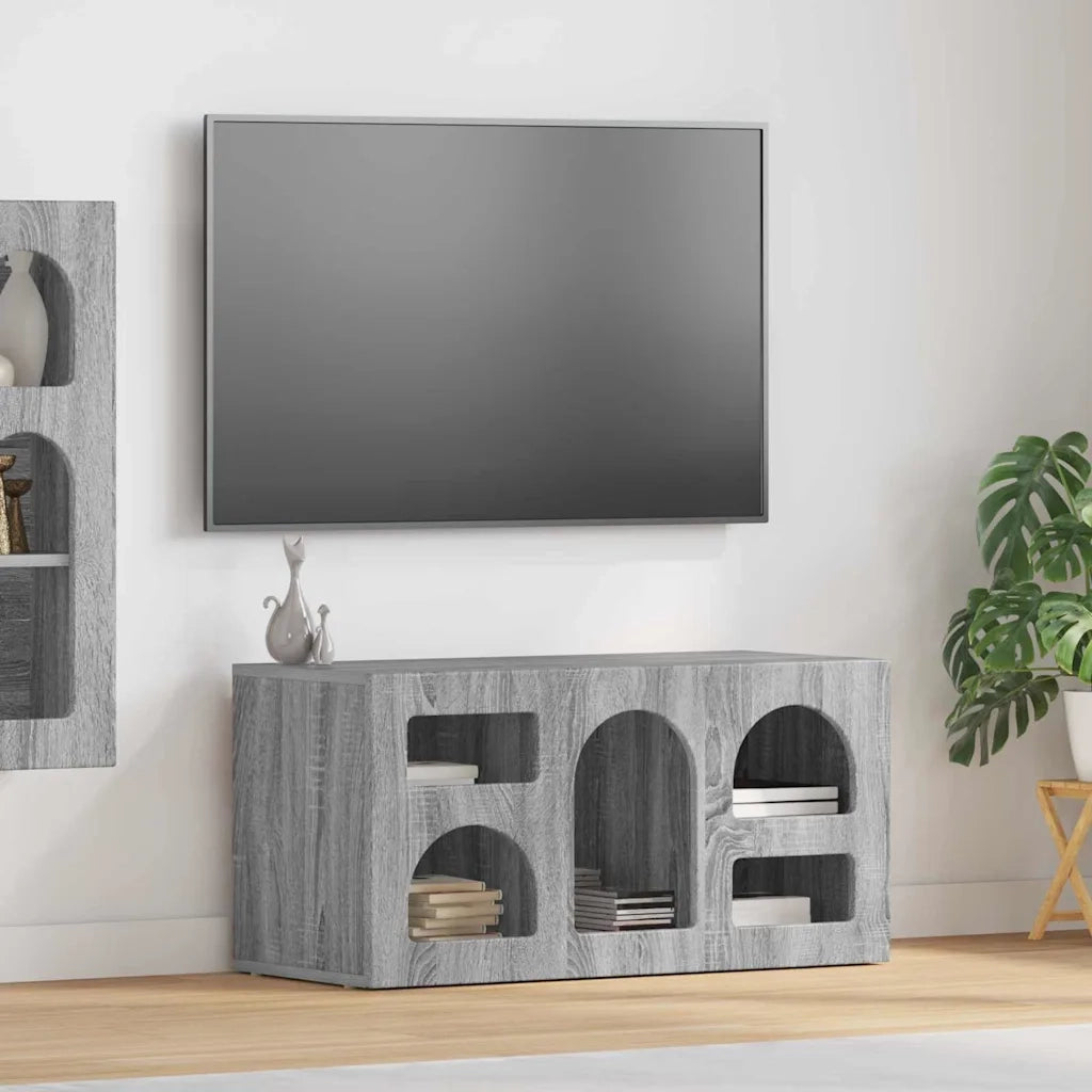 Mobile TV ELST 80 x 35 x 40 cm Grigio Sonoma 891280