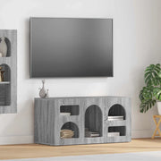 Mobile TV ELST 80 x 35 x 40 cm Grigio Sonoma 891280