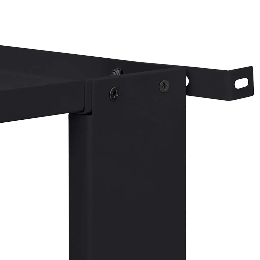 Pedestallo per Lavatrice 2 pz Nero 127 x 54,5 x 32,5 cm CFW2042017