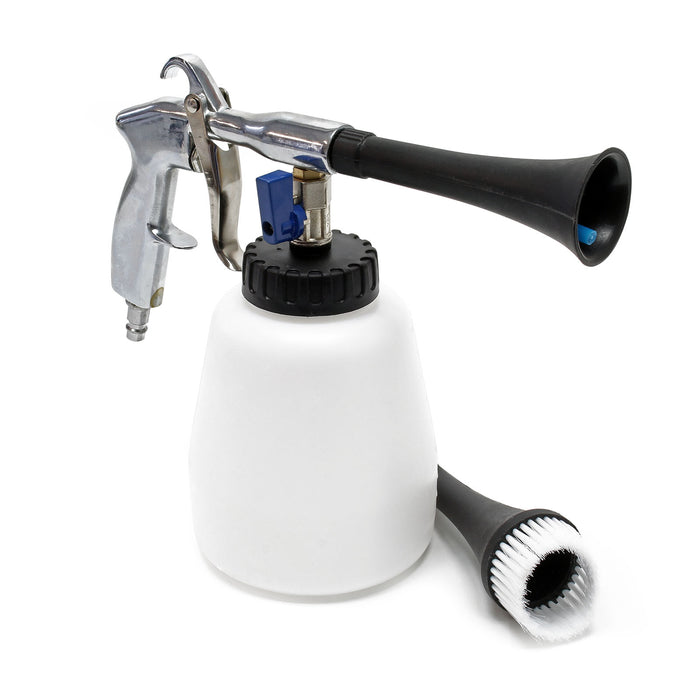 Pistola ad aria per pulizia interni auto 6,3-8 bar per compressori da ¼″