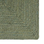 Tappeti per area | Tappeti a zone Rettangolare Verde Oliva 80 x 150 cm Juta