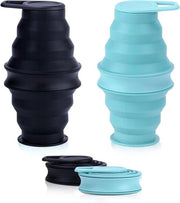 Bottiglia di acqua portatile 500 ml - Flessa di silicone per campeggio e sport