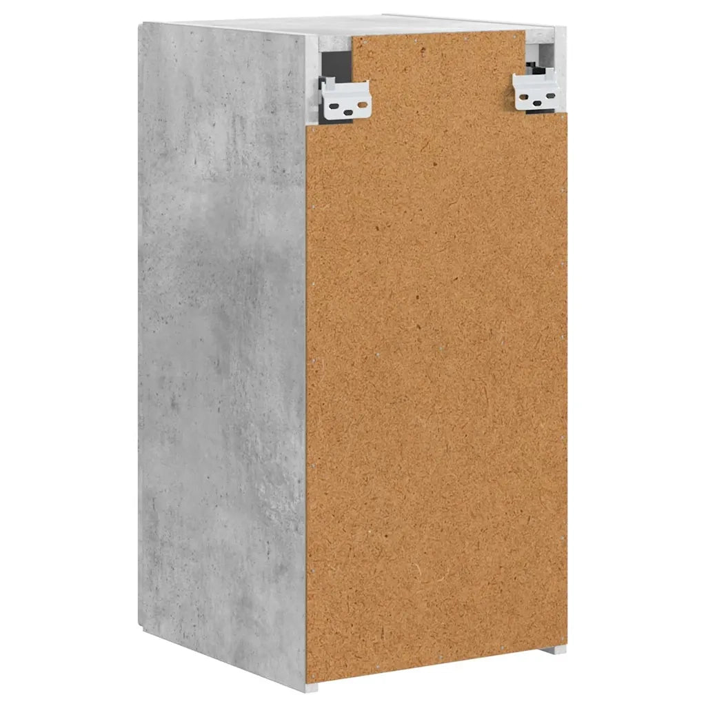 Mobile TV da parete-Mobile TV a Muro-Credenza TV Calcestruzzo 30 x 31 x 60 cm