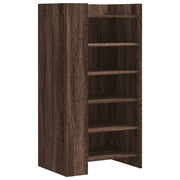 Scarpiera | Mobile per scarpe Rovere Marrone 52x37,5x100 cm in Legno Multistrato