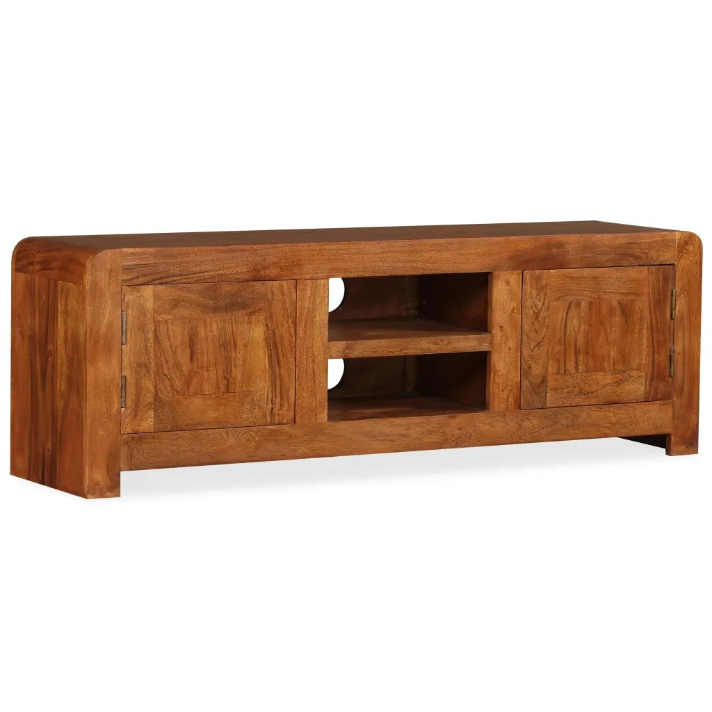 Mobile TV in Legno Massello con Finitura Miele 120x30x40 cm cod mxl 16173