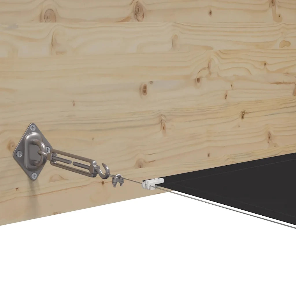 Paravento Verticale Antracite 140x800 cm Tessuto Oxford CFW5898405