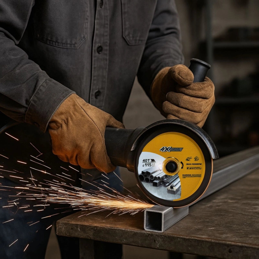 Disco da Taglio per Alluminio – 40T o 60T Lama Circolare per Smerigliatrice e Troncatrice  40T Ø  115mm 4.5"