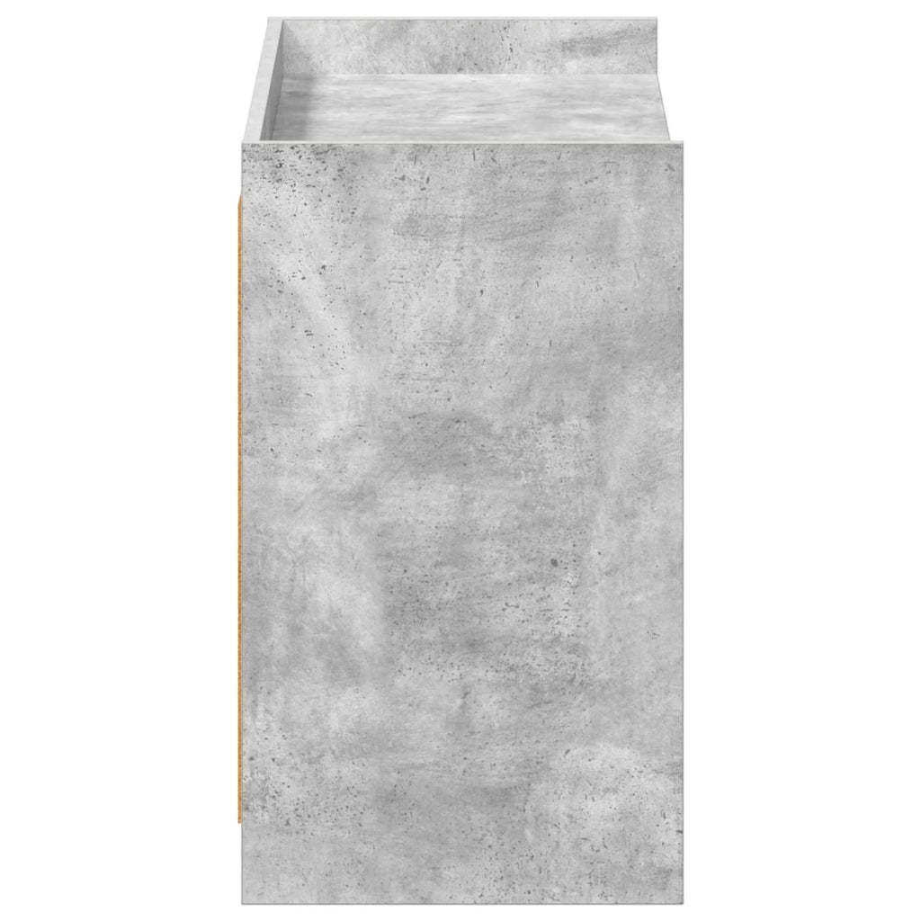 Mobile per scarpe Grigio Cemento 85 x 39,5 x 70 cm 8011366