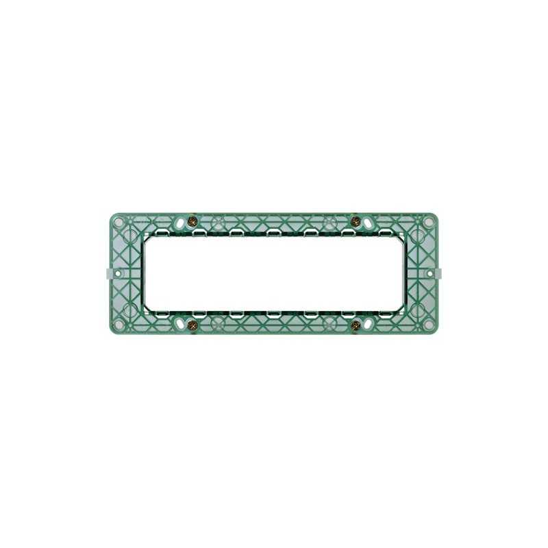 14617 Supporto 7 Moduli con Viti Plana