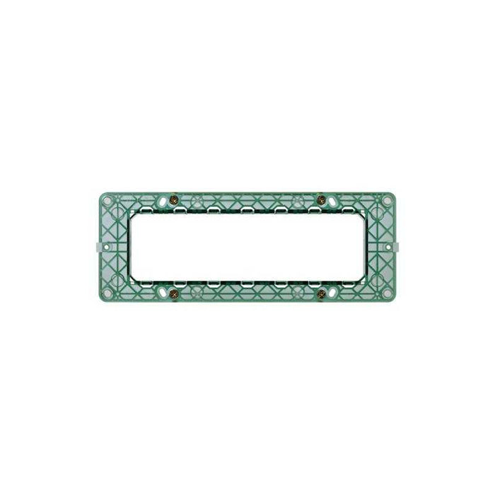 14617 Supporto 7 Moduli con Viti Plana