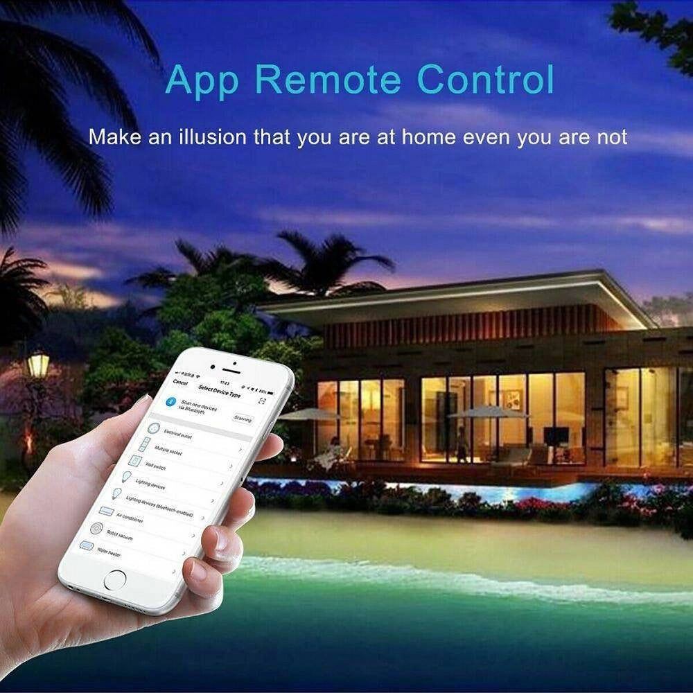 Trade Shop - Lampadina Smart Led Wifi E27 10w 2700k 6400k Dimmerabile Ios Android Alexa Google -