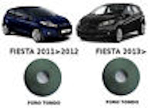 SPRINT01302 , Ford Fiesta MkVI dal 2011-2012 , MkVI Restyling dal 2013-2017 con fissaggi a foro tondo , 3/5 porte , (2 F