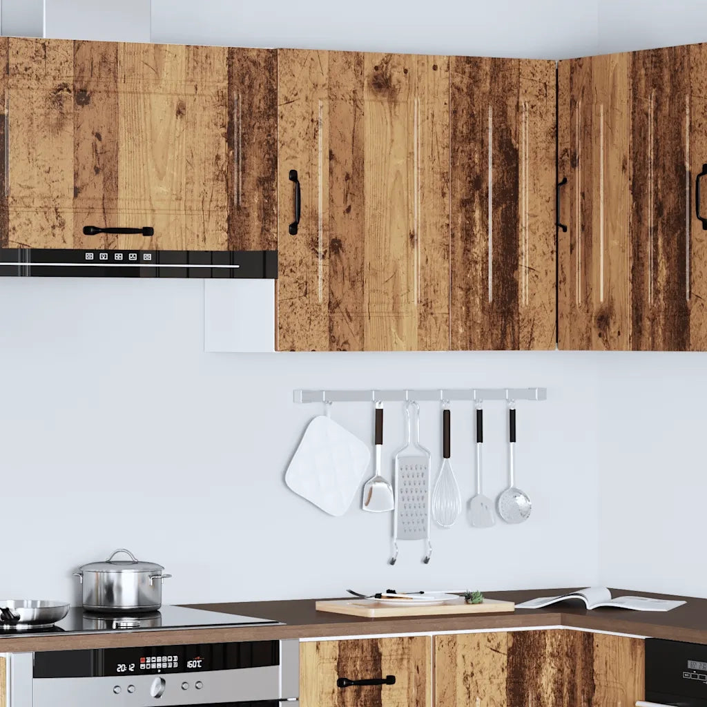 Pensile da Cucina Kalmar Legno Vecchio in Legno Multistrato