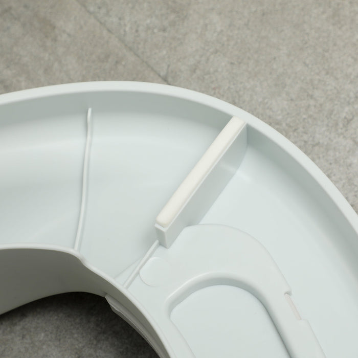 Vasino per Bambini Evolutivo 3 in 1 con Vaschetta Rimovibile Grigio