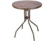 TAVOLO WOOD BROWN IN RATTAN SINTETICO PP    VETTE