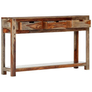Tavolo Consolle | Tavolo d'Ingresso con 3 Cassetti 120x30x75 cm Legno di Acacia