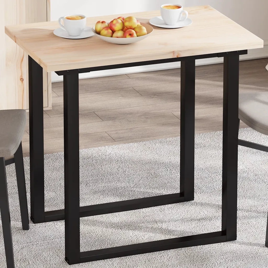 Piano per Tavolo | Superficie Tavolo | Piano Scrivania 80x50x2,5 cm Rettangolare Legno Massello Pino