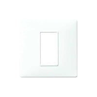 14641.01 Placca a 1 Modulo Bianco Plana