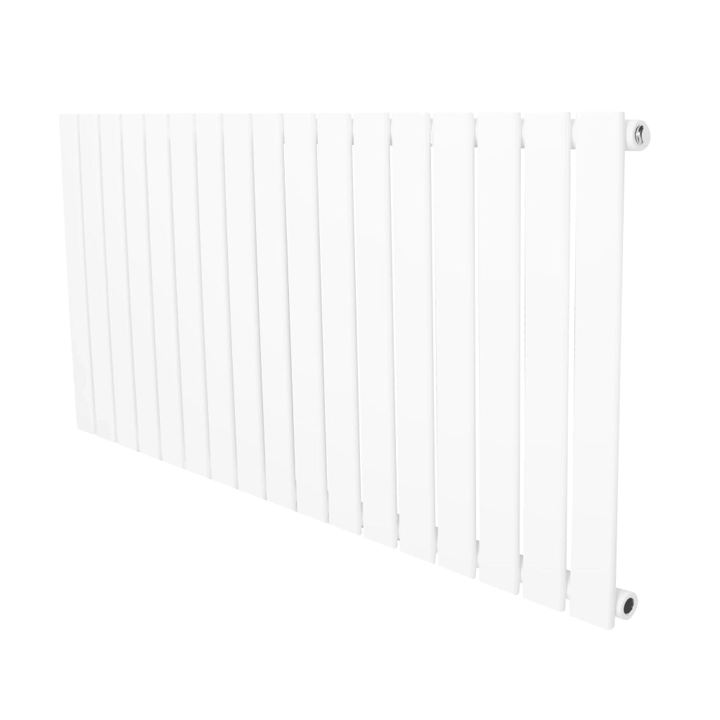 Radiatore Orizzontale Design Piatto Colonna Singola Bianco 600x1190 mm