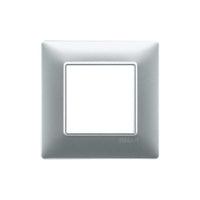 14642.20 Placca 2M Argento Opaco Plana