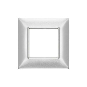 14642.81 Placca 2M Alluminio Spazzolato Plana