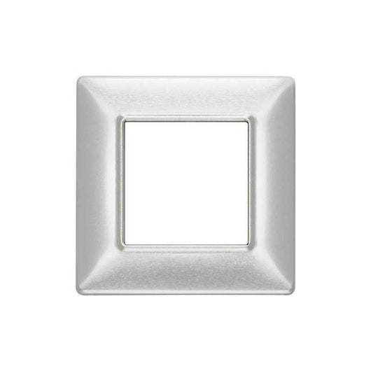 14642.81 Placca 2M Alluminio Spazzolato Plana