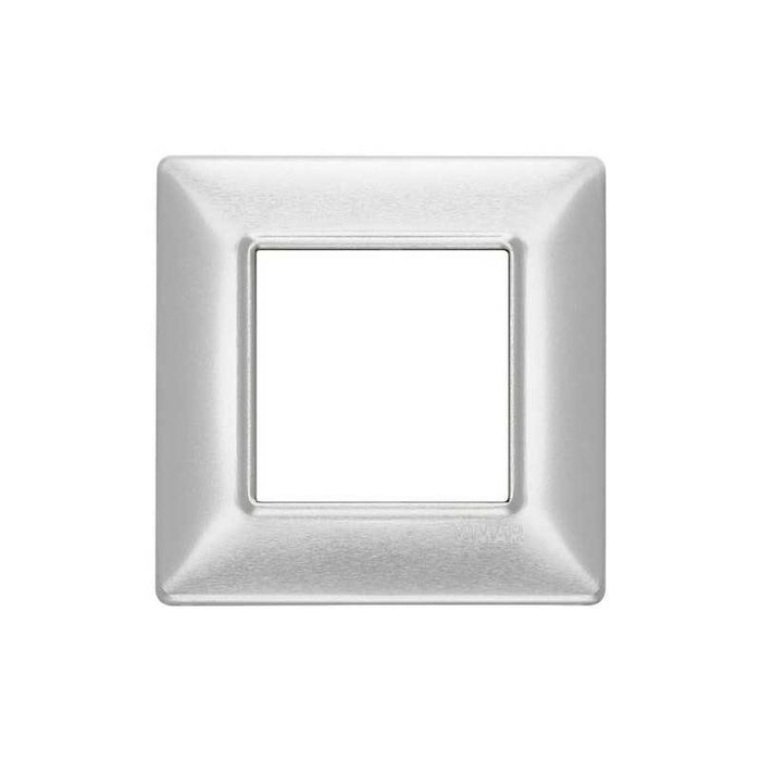 14642.81 Placca 2M Alluminio Spazzolato Plana