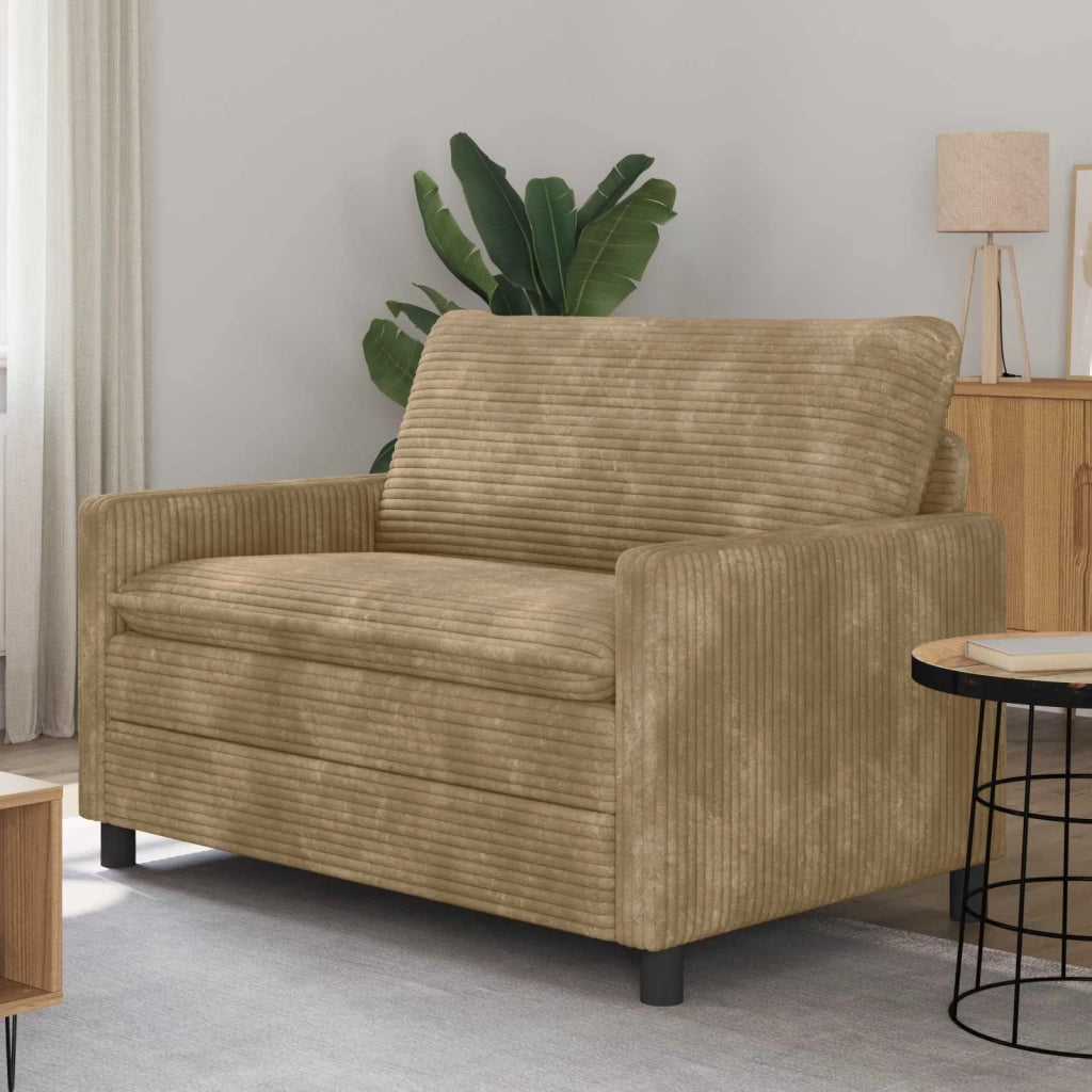 Divano Tortora 126 x 81 x 87,5 cm Poliestere