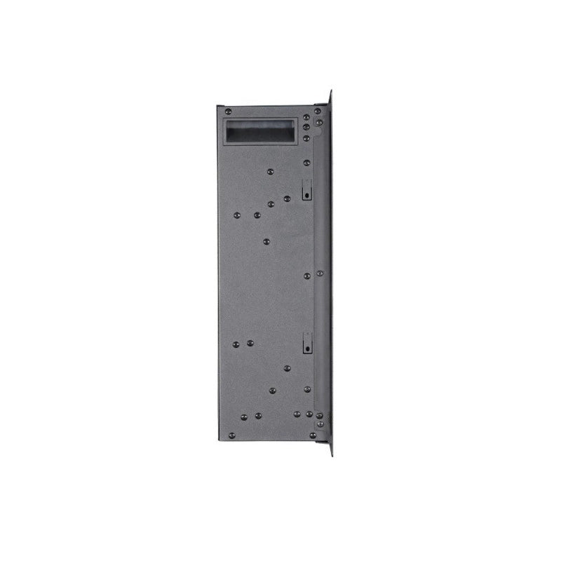 Camino elettrico caminetto da parete a incasso frontale CHICAGO130 L127 x P14 x H45
