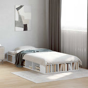 Telaio del letto con storage con lo scaffale Bianco 80 x 200 cm 3429549