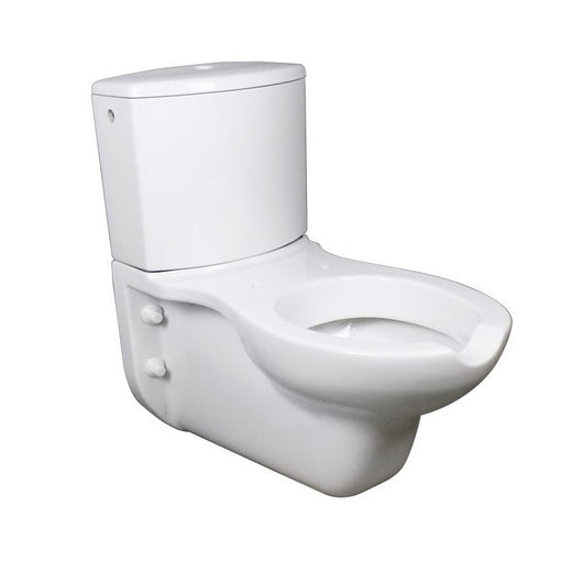 Vaso monoblocco sospeso da 77 cm serie open con cassetta in ceramica e apertura