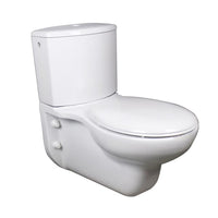 Vaso monoblocco sospeso da 77 cm serie open chiuso con cassetta in ceramica