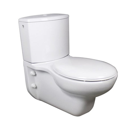 Vaso monoblocco sospeso da 77 cm serie open chiuso con cassetta in ceramica