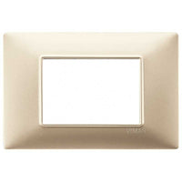 14653.22 Placca 3P Champagne Opaco Plana