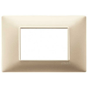 14653.22 Placca 3P Champagne Opaco Plana
