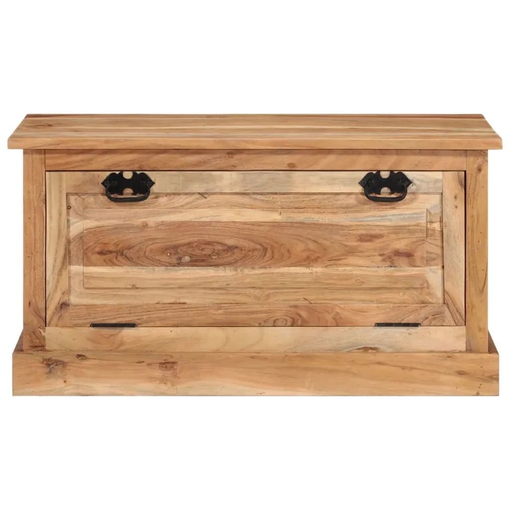 Panca con Scarpiera 85x40x45 cm in Legno Massello di Acacia 337826
