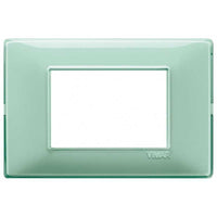 14653.44 Placca 3 Moduli Reflex Menta Plana