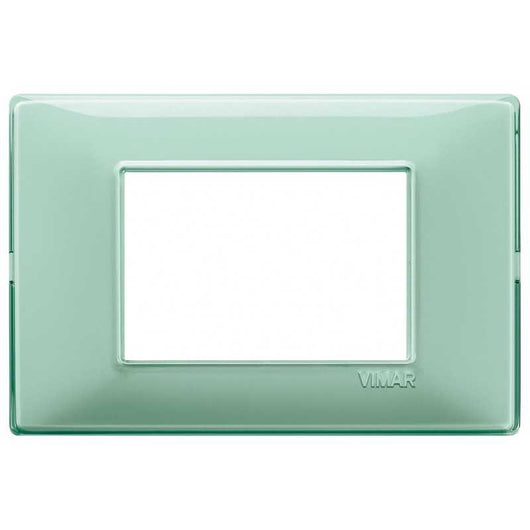14653.44 Placca 3 Moduli Reflex Menta Plana