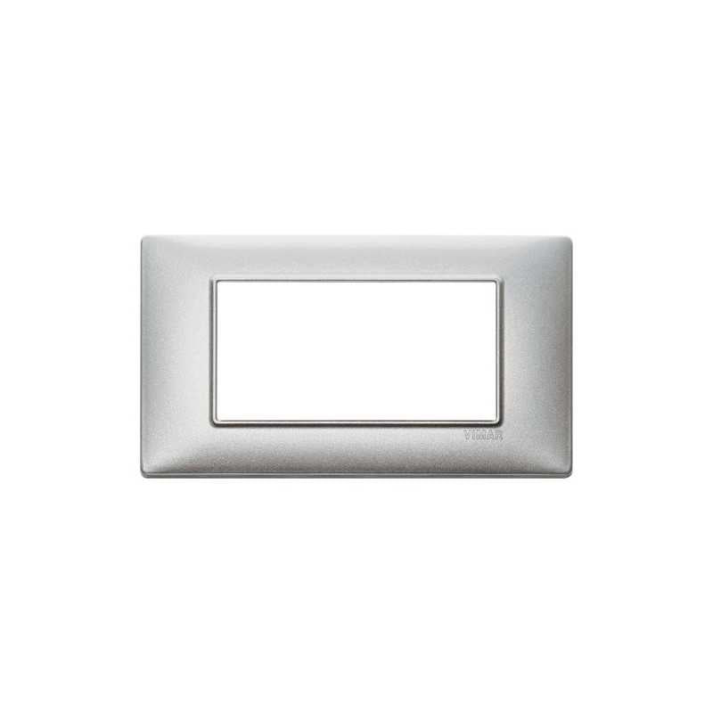 14654.71 Placca 4M Argento Metallizzato Plana