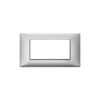 14654.71 Placca 4M Argento Metallizzato Plana