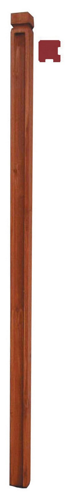 pali tipo angolare in legno trattati ed impregnati sezione cm 6x6 hcm 180h cod:ferx.14655