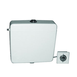 Cassetta di scarico a zaino con comando pneumatico